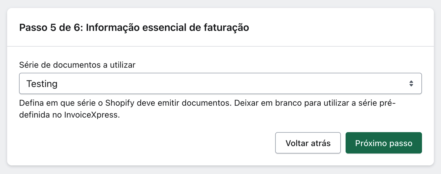 xpressifi onboarding fifth page: document sequences