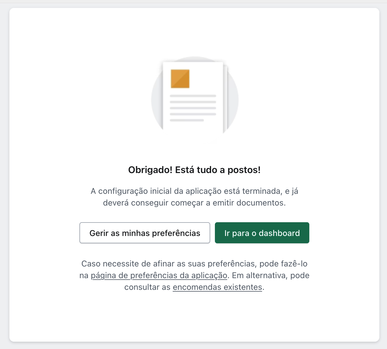 xpressifi onboarding eight page: app installation complete